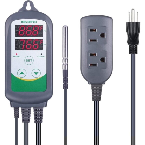 INKBIRD Digital Thermostat Humidity & Temperature Controller For Greenhouse NEW - Picture 3 of 3